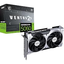 MSI GeForce RTX 5060 Ventus 2X OC (8GB GDDR7/PCI Express 5.0