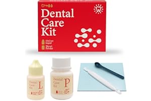OXIVON Dental Care Kit Zinc Oxide Eugenol Cement, Temporary Tooth Repair Kit for Crowns Filling, Temporary Teeth Fix for Confident Smile