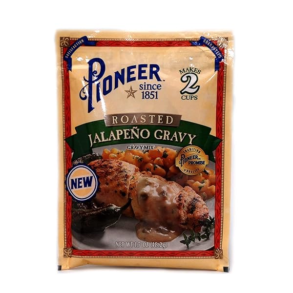 PIONEER ROASTED JALAPEÑO GRAVY MIX 1.7OZ PACKETS – BAG