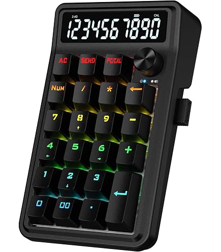 Amazon.com: YUNZII YZ21 Hot Swappable Mechanical Numeric Keypad