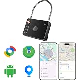 MiLi Smart TSA Luggage Lock with Bluetooth Tracker Anti-Lost Design | Works with Android Google Find Hub &amp; Apple Find My, Smart Travel Lock, Replaceable Battery, Metal Design
