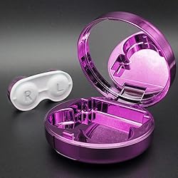 Vastsoon Contact Lens Case, Cute Travel Size Eye