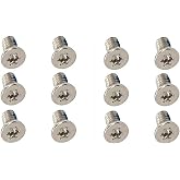 BestParts 12pcs M2x3mm Silver Torx T5 Bottom Cover Screws Replacement for Dell XPS 15 7590 9550 9560, 13 9343 9350 9360, Precision M5510