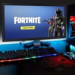 Gaming Keyboard and Mouse and Mouse pad and Gaming
