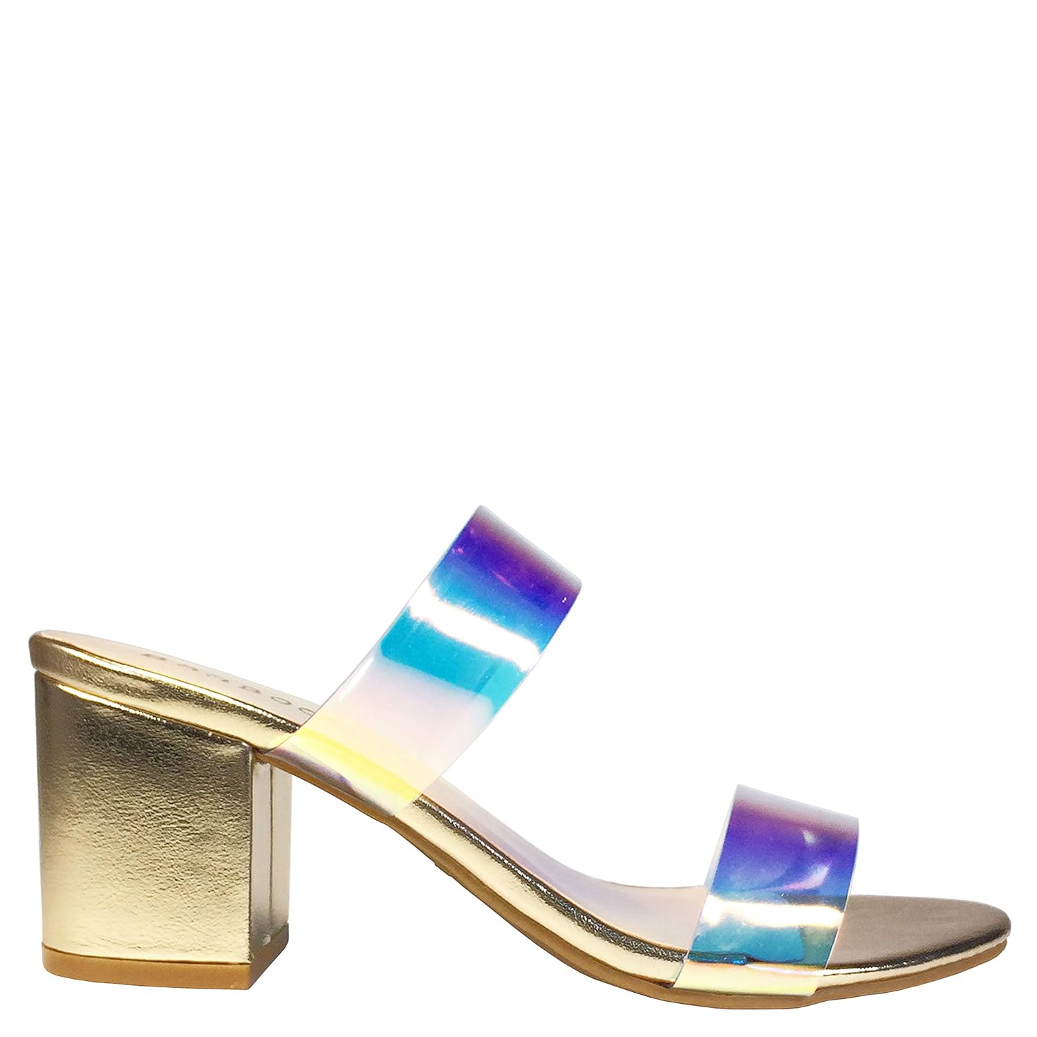 bamboo clear sandals