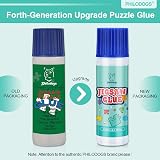 PHILODOGS 120ml Puzzle Glue with Sponge Applicator for Jigsaw Puzzles view 3
