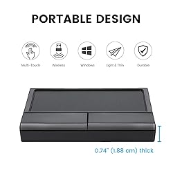 Perixx PERIPAD-704 Wireless Touchpad, Portable
