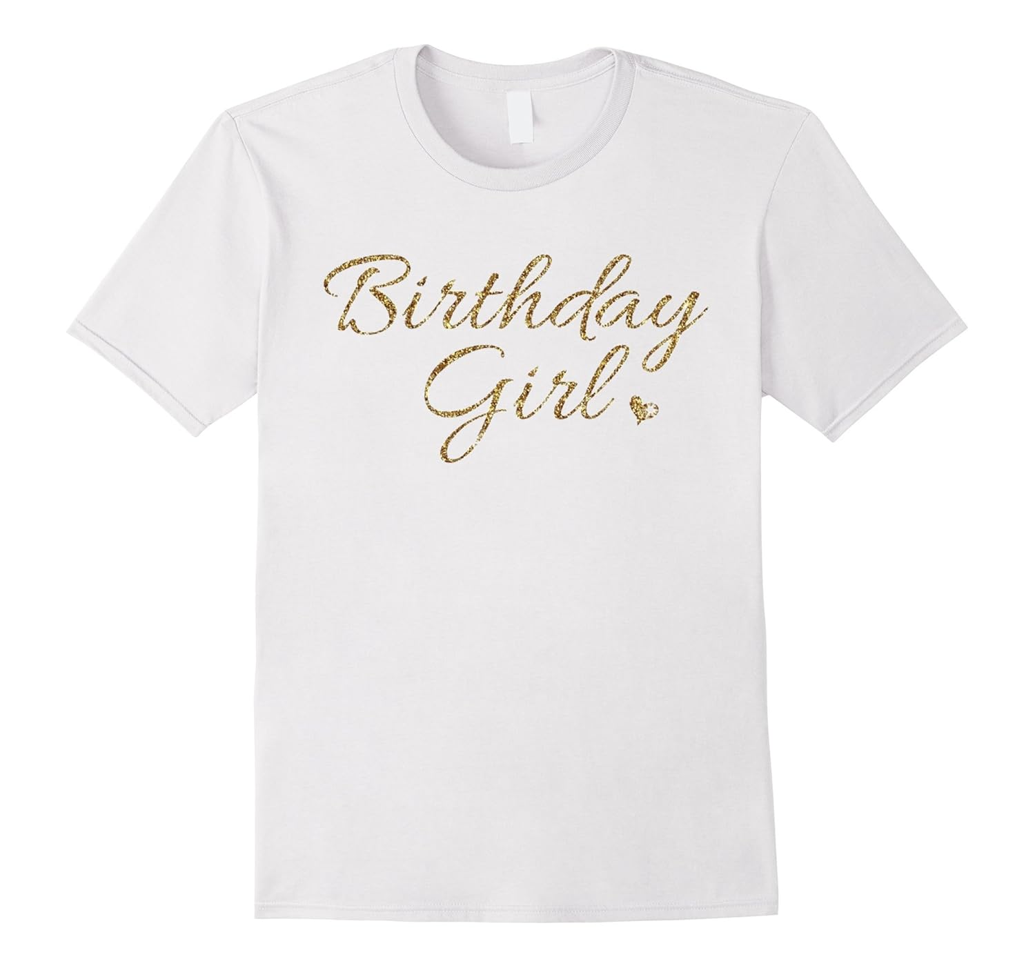glitter birthday girl shirt