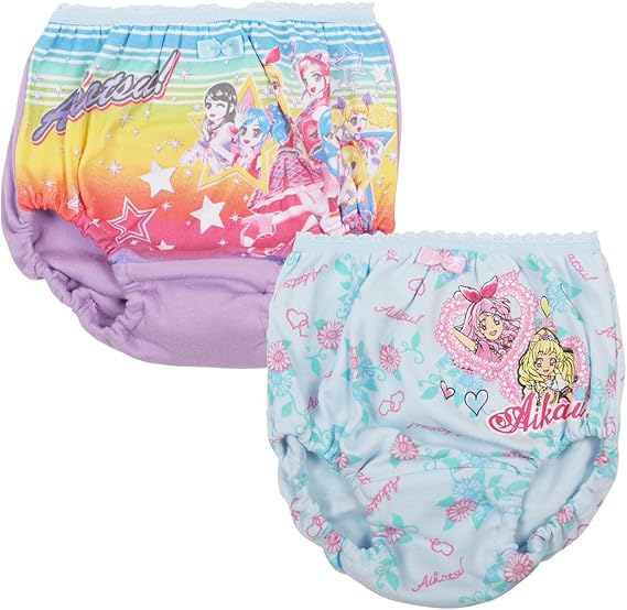Amazon Co Jp アイカツ カラーショーツ A柄 2枚組 130cm アソート 服 ファッション小物