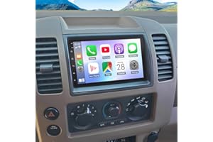 7 Inch Double Din Car Stereo Radio for Nissan Frontier 2005-2009 with Wireless CarPlay and Android Auto Bluetooth Touch Scree
