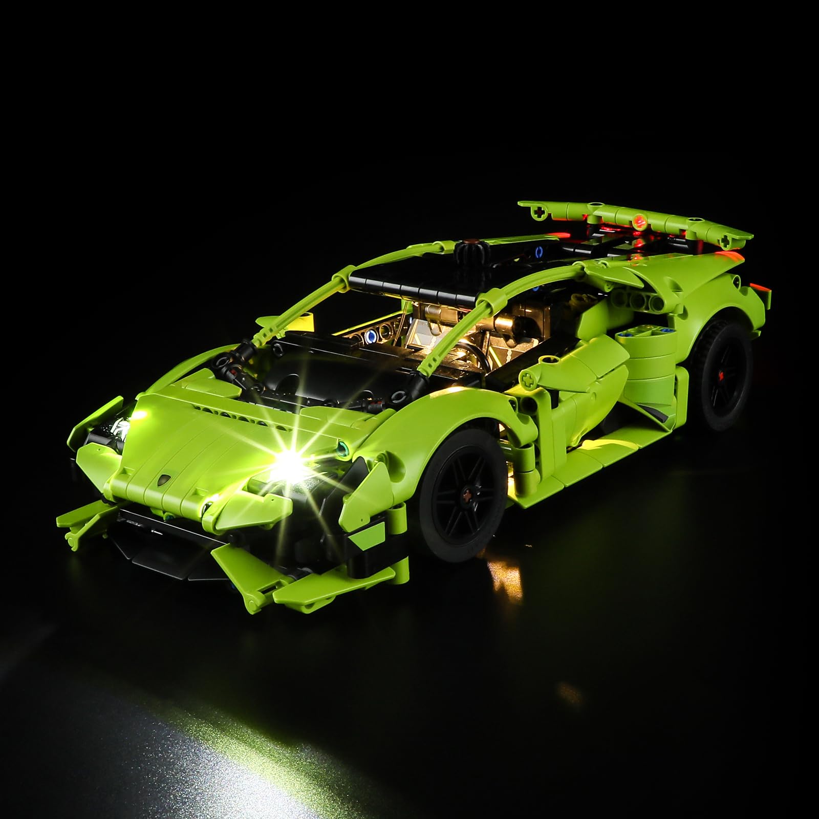 LIGHTAILING Light For Lego- 42161 Huracán Tecnica - Led Lighting Kit Compatible With Lego Building Blocks Model - NOT Included The Model Set