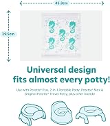 Potette Plus Disposable Liners Pack of 30 Biodegradable Lightly Fragranced view 6