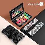 Lolalet 2 Pack Magnetic Makeup Palette Empty with Mirror for Eyeshadow Blush view 3