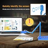 ShuOne 15MP HD USB Document Camera Auto Manual Focus LED Light Teaching Online view 7