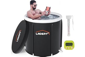 Cold Plunge Tub, Ice Bath Tub for Athletes Cold Water Therapy Recovery, Portable Ice Bathtub Adult, Portable Inflatable Batht