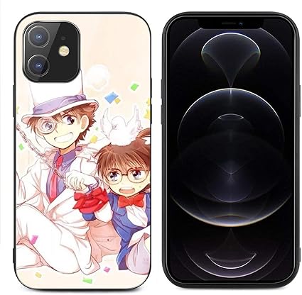 Amazon Co Jp Hlehjum Iphone 12 ケース 名探偵コナン スマホケース 可愛い ケースカバー 保護ケース 柔らかい Iphone 1212pro Max Minii Max保護 耐衝撃 電話カバーiphone 12 Miniblack Style1 家電 カメラ