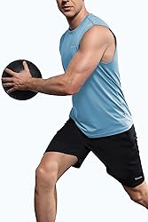 Cakulo Mens Sleeveless Muscle Workout Shirts Quick