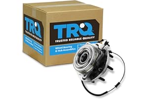 TRQ Front Wheel Bearing & Hub Assembly 4WD with ABS Sensor Compatible with 2011-2016 Ford F-250 Super Duty F-350 Super Duty