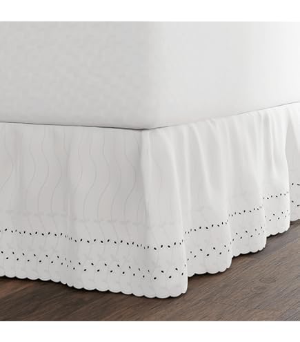 Jupe courte dentelle volants bleu fjord Morgan | La Redoute