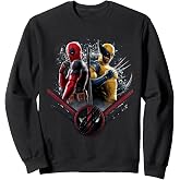 Marvel Studios Deadpool &amp; Wolverine Side-by-Side Claw Icon Sweatshirt