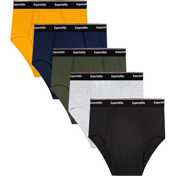 Expertoftio Men's Underwear Briefs Viscose from Bamboo Full Rise