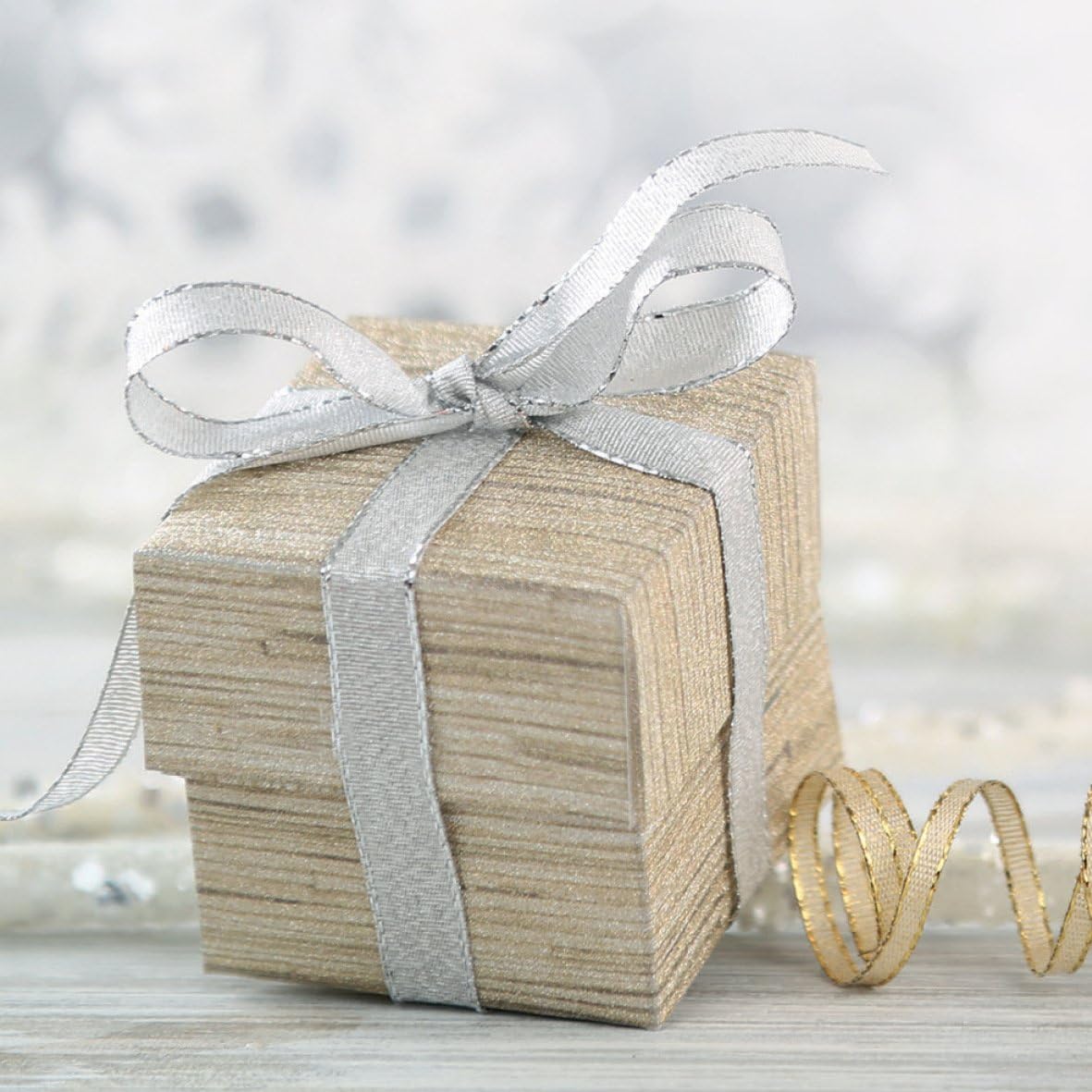 SIGEL DP135 Christmas writing paper "Christmas Surprise", A4, 90 gsm, 100 sheets, Christmas Surprise, white/golden - Image 4