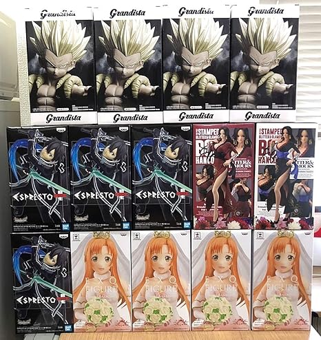 Amazon Co Jp Fate Esprest キリト Exq ソードアート オンライン ワンピース Stanpede ハンコック ドラゴンボール Grandista まとめ売り 14個 4 ホビー 通販