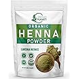 Organic Henna Powder For Hair Dye | Lawsonia Inermis | Mehndi Powder | Natural & Raw | USDA Certified by Proud Planet (16oz | 1 Pound)