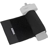 OneTigris Elastic Tourniquet Holder Tactical TQ Holster with Hook Mounting Surface (Black, Pack of 1)