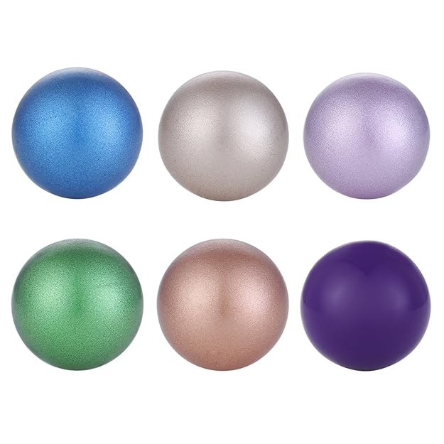 Morella Damen Engels-Klangkugel-Set Ø 16 mm 6 Kugeln in den Farben Gold Bronze Flieder Grün Blau und Lila