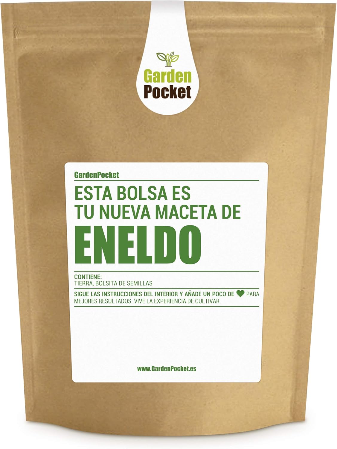 Garden Pocket - Kit de Cultivo de ENELDO - Bolsa Maceta: Amazon.es ...
