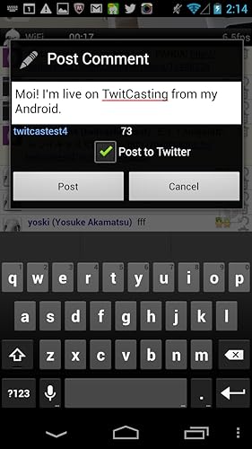 ツイキャス ライブ 動画やラジオの無料配信ツール Amazon Co Jp Appstore For Android