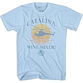 Step Brothers Catalina Wine Mixer Sunset Graphic Adult T-Shirt