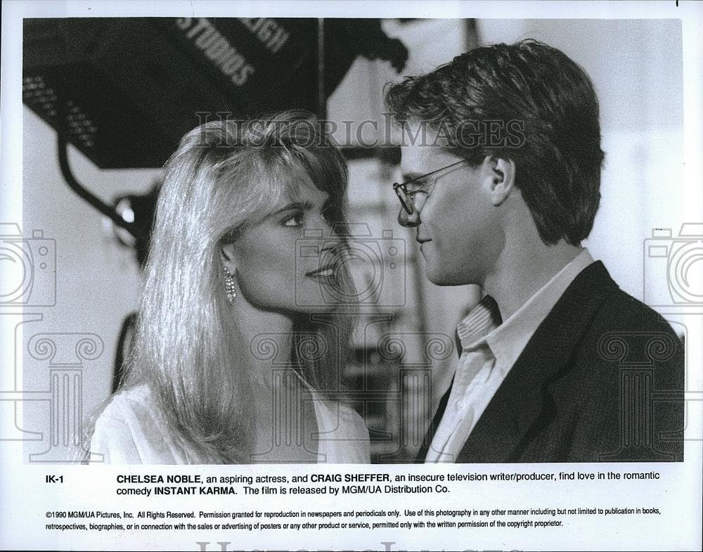 Amazon De Vintage Photos 1990 Drucken Foto Schauspielerin Chelsea Noble Craig Shefferscher Ininstant Karma