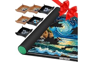 Rubber Jigsaw Puzzle Mat Roll Up 3000 2000 1500 1000 Pieces Folder Sorting Trays Saver Adults Portable Tapis Casse-Tête Morce