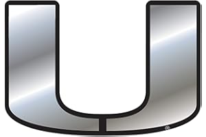 CRAFTIQUE Miami Magnet (CHROME U MAGNET (3''6''), 6 in)