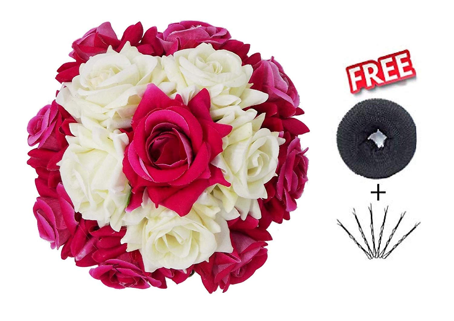 Buy Morges Artificial Hair Flower South Indian Gajra For Wedding