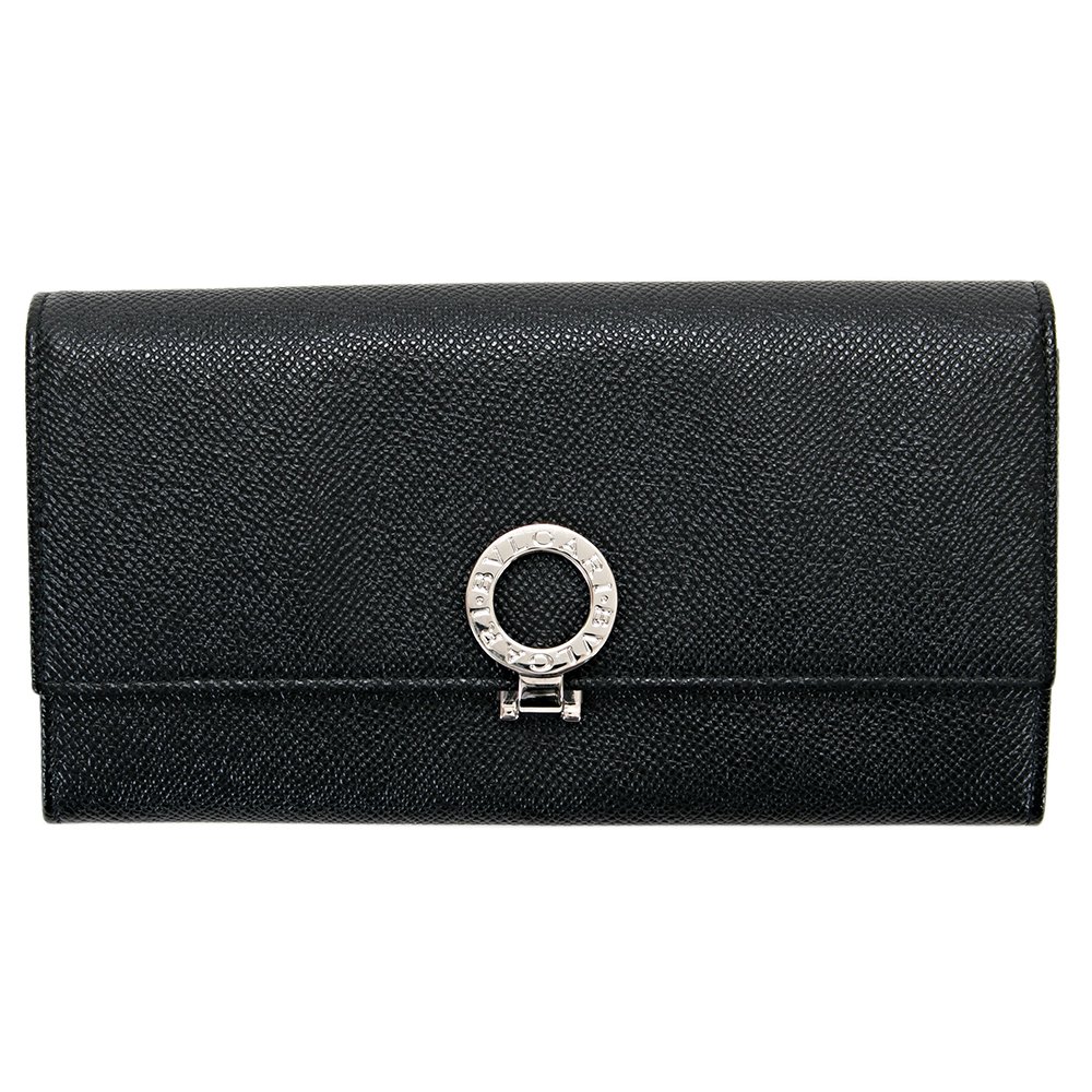 送料無料 ブルガリ Bvlgari 財布 長財布 メンズ レディース Bulgari Bulgari ブルガリ ブルガリ ブラック 黒 B0785xfw74 Hightimes Com