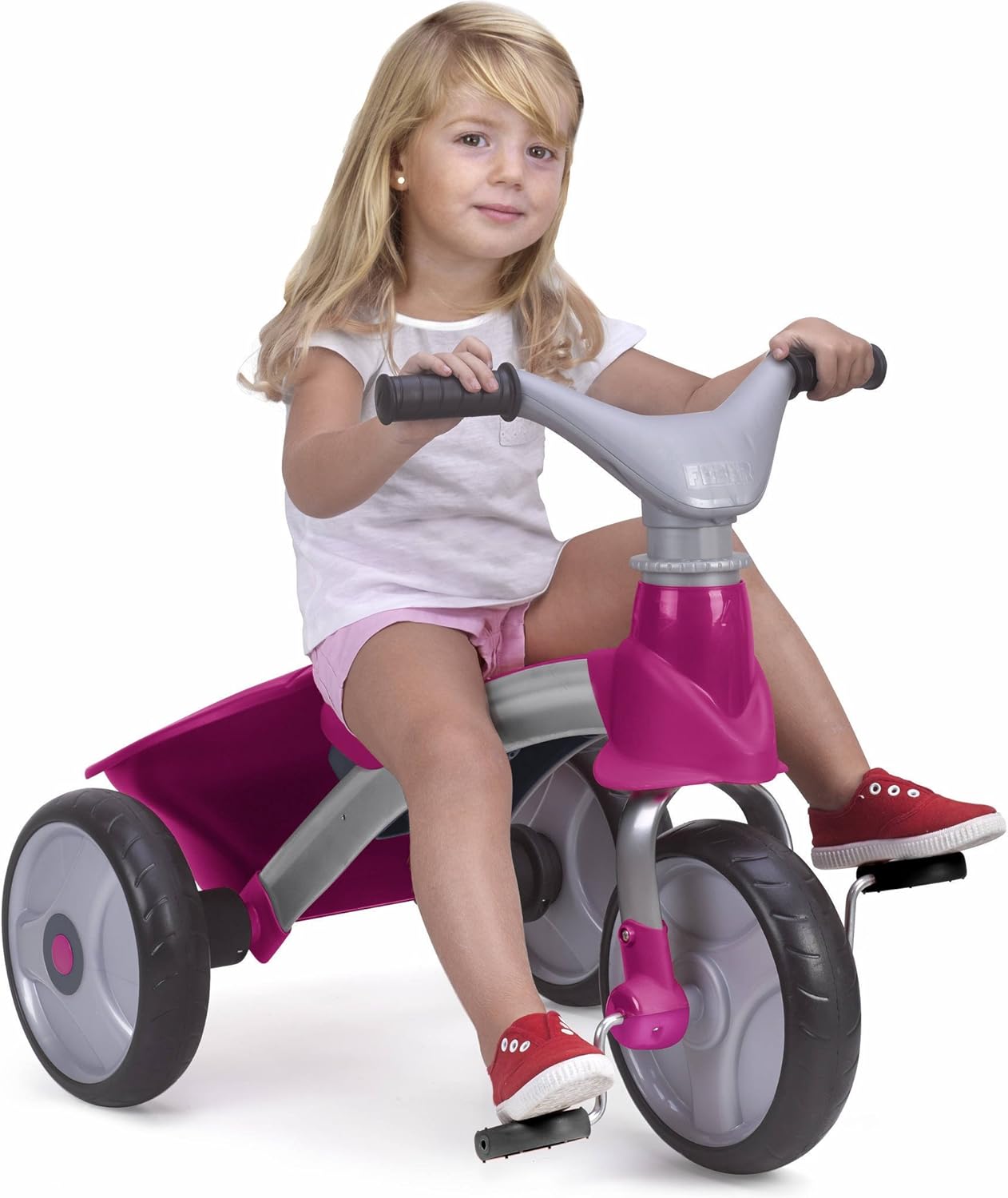 triciclo baby trike easy evolution feber
