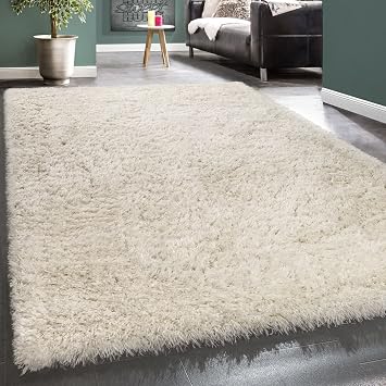 Amazon De Paco Home Hochflor Teppich Kuschelig Modern Shaggy