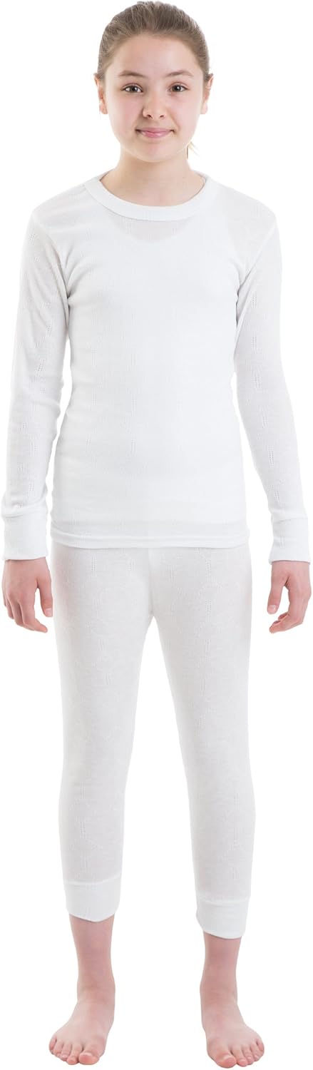 Maglietta Termica Bambini 100% Cotone - Collo Mezzo Cigno, Maniche Lunghe, Tinta Unita - Foto 10