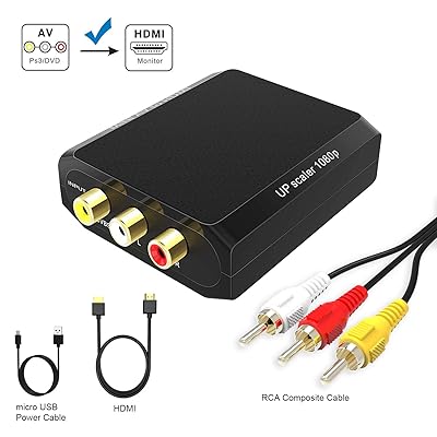 Wenter RCA to HDMI Converter, 1080P AV to HDMI Australia Ubuy