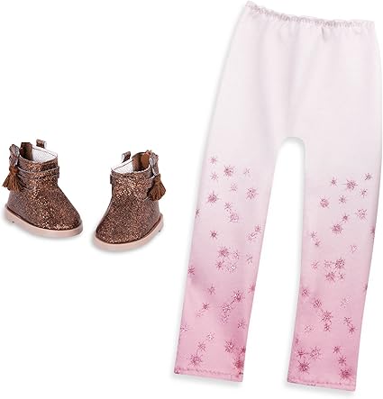 Amazon.com: Glitter Girls by Battat – Brillantes Estrellas Booties y Leggings Accesorios – Ropa de muñeca de 14 pulgadas y accesorios para niñas de 3 años en adelante – Juguetes para niños: Toys \u0026 Games