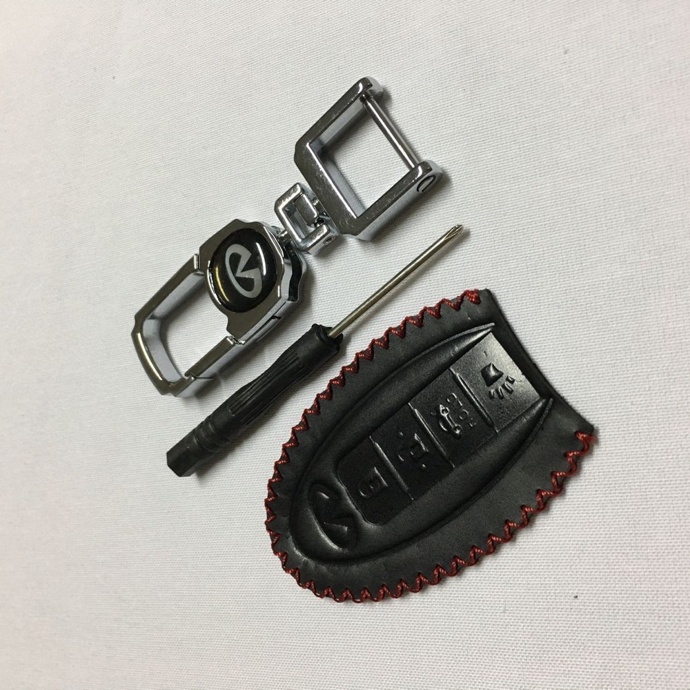最旬トレンドパンツ 車用防犯用品 B07bvqst9r G25 Q50 Jx35 Q60 Fx L Qx50 4ボタンby Qx70 Qx60 Hongyingcar本革キーカバーケースホルダーfob車キーケースレザーfor Infiniti Ex Www Bangkokhealth Com