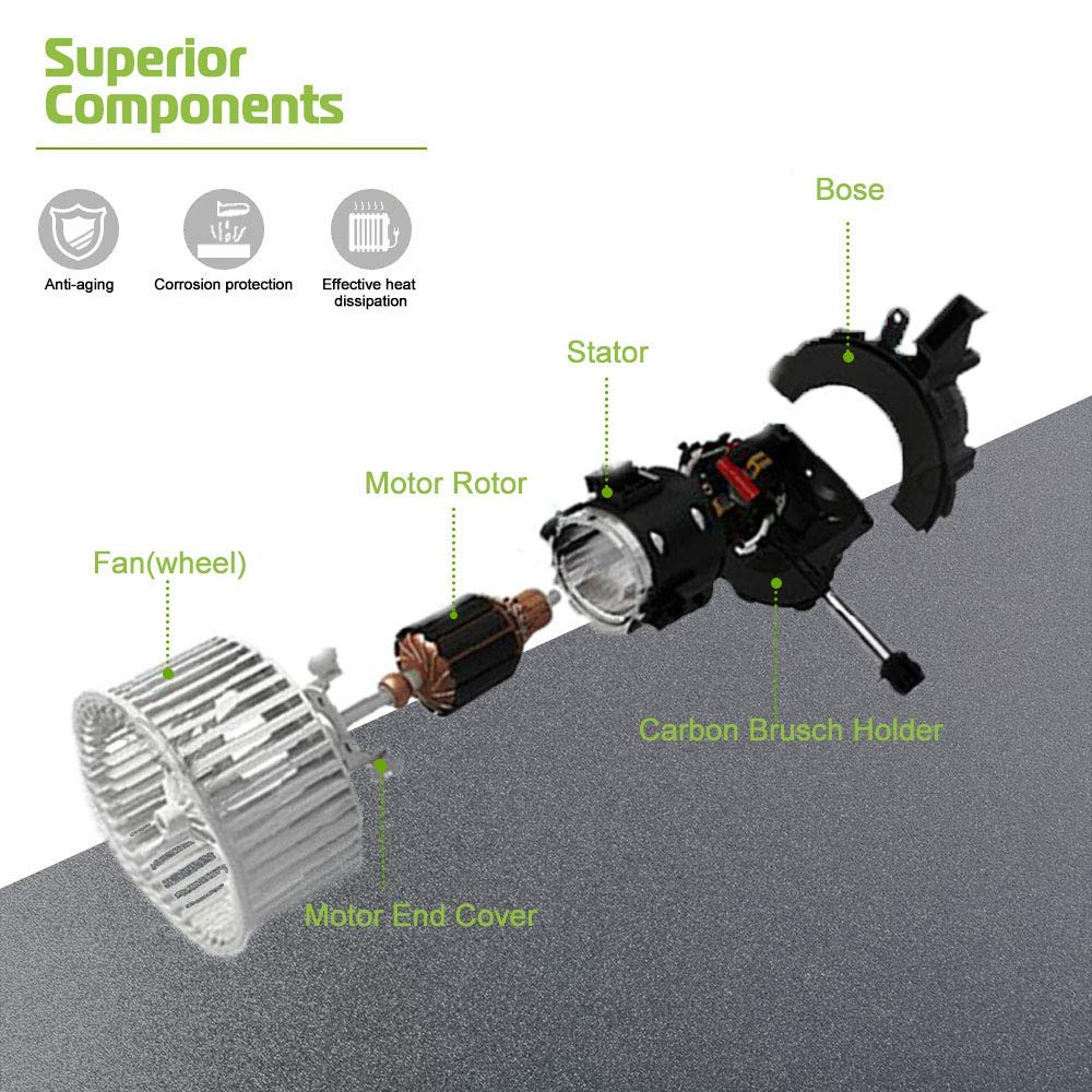 Blower Motor Assembly for 20012006 Acura MDX /19982002 Honda Accord