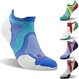 Cushion Single Tab Running Socks, ZEALWOOD Unisex