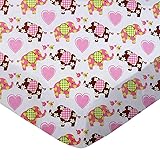 SheetWorld Fitted 100% Cotton Percale Cradle Sheet