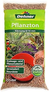Dehner Pflanzton, 25 l, Körnung 8/16 mm