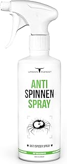 Spinnenspray als Anti Spinnen-Mittel & Schädlingsbekämpfung | Spinnenabwehr mit Langzeitwirkung | Spinnen-Spray für Wohnung & Außen als Insektenabwehr | Profi Anti Spinnen Spray URBAN Forest 500ml