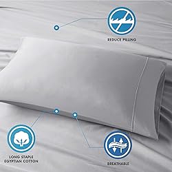 Comfort Spaces Cotton Set 500TC, Super Soft, Fade